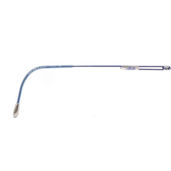 Silhouette 7534 40 6080 Titanium Purple Blue Rimless Eyeglasses Frames 17 140 - Picture 10 of 12
